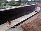 Asda Retaining Wall